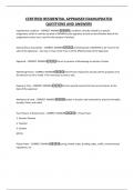 CERTIFIED RESIDENTIAL APPRAISER EXAMUPDATED QUESTIONS AND ANSWERS