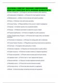 CALIFORNIA CEMETERY MANAGER COMPREHENSIVE EXAM 2025 QUESTIONS WITH ANSWERS GUARANTEE A&plus;