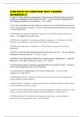 CCMP EXAM 2025 QUESTIONS WITH ANSWERS GUARANTEE A&plus;