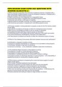 CEPN REVISION EXAM PAPER 2025 QUESTIONS WITH ANSWERS GUARANTEE A&plus;