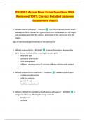 PN 2003 Actual Final Exam Questions With  Reviewed 100&percnt; Correct Detailed Answers  Guaranteed Pass&excl;&excl;