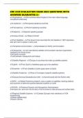 CMI 3358 EVALUATION EXAM 2025 QUESTIONS WITH ANSWERS GUARANTEE A&plus;