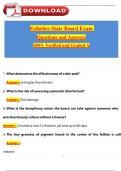Esthetics State Board Exam Questions and Answers &lpar;Latest 2025 &sol; 2026 Update&rpar; 100&percnt; Pass
