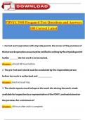 FDNYC F60 Fireguard Test Questions and Answers 100&percnt; Correct Latest 2025 Verified by Experts 100&percnt; Complete