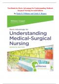 Test Bank for Davis Advantage for Understanding Medical-Surgical Nursing Seventh Edition by Paula D&period; Williams and Linda S&period; Hopper