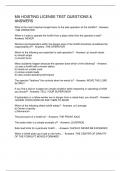 MA HOISTING LICENSE TEST QUESTIONS & ANSWERS