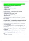FLORIDA INSURANCE 2-14 COMPREHENSIVE EXAM 2025 QUESTIONS WITH ANSWERS GUARANTEE A&plus;