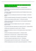 FLORIDA STATE FIRE FIGHTING 2025 QUESTIONS WITH ANSWERS GUARANTEE A&plus;