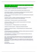 G202 KREFT END OF COURSE EXAM 2025 QUESTIONS WITH ANSWERS GUARANTEE A&plus;