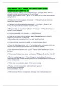 G202 KREFT FINAL PAPER 2025 QUESTIONS WITH ANSWERS GUARANTEE A&plus;