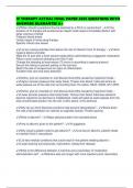 IV THERAPY ACTUAL FINAL PAPER 2025 QUESTIONS WITH ANSWERS GUARANTEE A&plus;