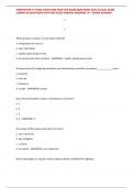 FIREFIGHTER 1C FINAL EXAM AND PRACTICE EXAM QUESTIONS 2025 ACTUAL EXAM COMPLETE 450 QUESTIONS WITH DETAILED VERIFIED ANSWERS &sol;A&plus; GRADE ASSURED
