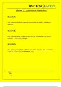  OSC TEST QUESTIONS AND ANSWERS 2025