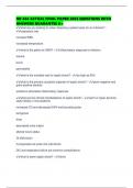 NR 464 ACTUAL FINAL PAPER 2025 QUESTIONS WITH ANSWERS GUARANTEE A&plus;