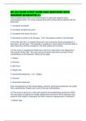 NR 464 EXAM STUDY GUIDE 2025 QUESTIONS WITH ANSWERS GUARANTEE A&plus;