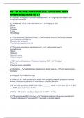 NR 464 MAIN EXAM SCRIPT 2025 QUESTIONS WITH ANSWERS GUARANTEE A&plus;