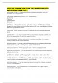NURS 108 EVALUATION EXAM 2025 QUESTIONS WITH ANSWERS GUARANTEE A&plus;