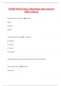 NURS 5334 Exam 2 Questions and Answers  100&percnt; Solved