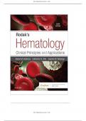 Test Bank Rodak&rsquo;s Hematology 6th Edition Walenga Questions & Answers with rationales &lpar;Chapter 1-43&rpar; Latest Update 9780323530453 Newest Edition 2025 INSTANT PDF DOWNLOAD
