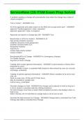 ServiceNow CIS ITSM Exam Prep Solved 