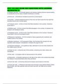 PSYC 230 UIUC EXAM 2025 QUESTIONS WITH ANSWERS GUARANTEE A&plus;