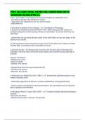 PSYC 230 UIUC FINAL PAPER 2025 QUESTIONS WITH ANSWERS GUARANTEE A&plus;