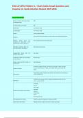 EXSC 221 BYU Midterm 1 &sol; Study Guide Actual Questions and Answers &lpar;A&plus; Guide Solution&rpar; Newest 2025&sol;2026 
