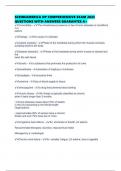 SCRIBEAMERICA OP COMPREHENSIVE EXAM 2025 QUESTIONS WITH ANSWERS GUARANTEE A&plus;