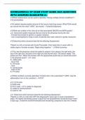 SCRIBEAMERICA OP EXAM STUDY GUIDE 2025 QUESTIONS WITH ANSWERS GUARANTEE A&plus;