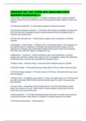 SERGEANT EOC TEST PAPER 2025 QUESTIONS WITH ANSWERS GUARANTEE A