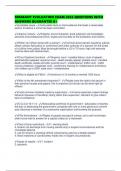 SERGEANT EVALUATION EXAM 2025 QUESTIONS WITH ANSWERS GUARANTEE A&plus;