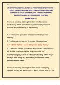  MEDICAL SURGICAL PROCTORED VERSION 1 AND 2  LATEST 2025 ACTUAL EXAM WITH COMPLETE QUESTIONS AND  CORRECT DETAILED ANSWERS &lpar;100&percnt; VERIFIED ANSWERS&rpar;  &vert;ALREADY GRADED A&plus;&vert; &vert;&vert;PROFESSOR VERIFIED&vert;&vert;   &vert;&vert;BRANDNEW&excl;&excl;&excl;&vert;&vert; 