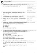 HEARTCODE PALS EXAM ALL VERSIONS NEWEST 2025 ACTUAL EXAM COMPLETE QUESTIONS AND CORRECT DETAILED ANSWERS &lpar;VERIFIED ANSWERS&rpar; &vert;ALREADY GRADED A&plus;