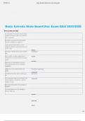 Basic Esthetic State Board Utah Exam Q&A 2025&sol;2026