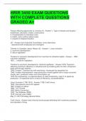HRIR 3450 EXAM QUESTIONS WITH COMPLETE QUESTIONS GRADED A&plus;