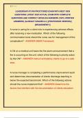 LEADERSHIP ATI RN PROCTORED EXAM WITH NEXT GEN  QUESTIONS LATEST 2025 ACTUAL EXAM WITH COMPLETE  QUESTIONS AND CORRECT DETAILED ANSWERS &lpar;100&percnt; VERIFIED  ANSWERS&rpar; &vert;ALREADY GRADED A&plus;&vert; &vert;&vert;PROFESSOR VERIFIED&vert;&vert;  &vert;&vert;BRANDNEW&excl;&excl;&excl;&vert;&vert;