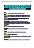 WGU C190 Intro to Biology Exam Guide&colon; 100&percnt; Verified Questions & Answers &ndash; Guaranteed A&plus;&excl;