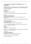 45 HOUR POST-LICENSE 1ST RENEWAL CH 1 - 13 COMBINED