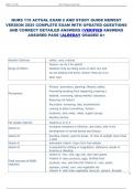NURS 115 ACTUAL EXAM 2 AND STUDY GUIDE NEWEST  VERSION 2025 COMPLETE EXAM WITH UPDATED QUESTIONS  AND CORRECT DETAILED ANSWERS VERIFIED ANSWERS  ASSURED PASS ALREDAY GRADED A&plus;  