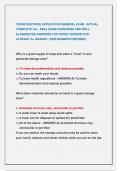 TEXAS PESTICIDE APPLICATOR GENERAL EXAM  &sol;ACTUAL  COMPLETE ALL  REAL EXAM QUESTIONS AND WELL  ELABORATED ANSWERS TOP RATED VERSION FOR  ALREADY A&plus; GRADED &vert; 2025&sol;2026NEW&excl;&excl;&lbrace;REVISED&rcub; 