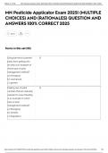 MN Pesticide Applicator Exam 2025&vert; &lpar;MULTIPLE CHOICES&rpar; AND &lpar;RATIONALES&rpar; QUESTION AND ANSWERS 100&percnt; CORRECT 2025