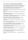 CRJ 123 QUIZ 1-4 QUESTIONS AND ANSWERS