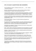 CRJ 123 QUIZ 3 QUESTIONS AND ANSWERS