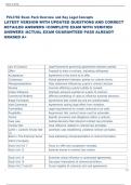 PVL3702 Exam Pack Overview and Key Legal Concepts  LATEST VERSION WITH UPDATED QUESTIONS AND CORRECT  DETAILED ANSWERS COMPLETE EXAM WITH VERIFIED  ANSWERS ACTUAL EXAM GUARANTEED PASS ALREADY  GRADED A&plus; 