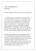 HRPYC81 Assignment 2 2026 &lpar;Personal and General Belief in a Just World &lpar;BJW&rpar; - Due 5 May 2026