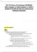 PSY 375 History of Psychology &lpar;COMBINED QUIZ 1 chapter 1-4&comma; QUIZ 2chapter 5-7&comma; QUIZ 3 chapter 8-10&rpar; 2025 all what you need to know Athabasca University