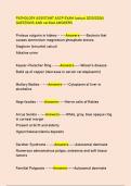 PATHOLOGY ASSISTANT ASCP EXAM &lpar;actual 2025&sol;2026&rpar; QUESTIONS AND verified ANSWERS
