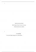   1  Applies Instructional Models  MSCI Program&comma; Western Governors University Differentiat