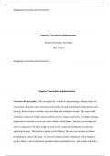   Designing Curriculum and Instruction II  Supports Curriculum Implementation  Western Gov