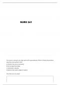 NURS 241 EXAM 1 PSYCHOSIS&comma; ELECTROLYTES&comma; FLUID BALANCE&comma; & HF QUESTIONS AND VERIFIED ANSWERS